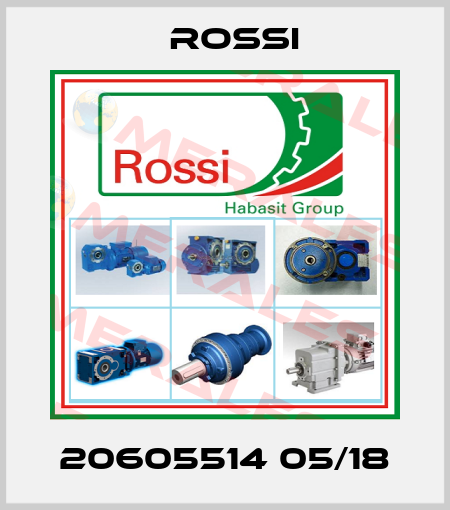 20605514 05/18 Rossi