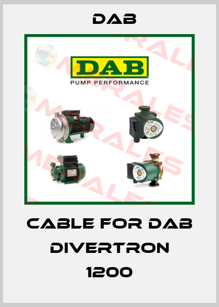 cable for DAB divertron 1200 DAB