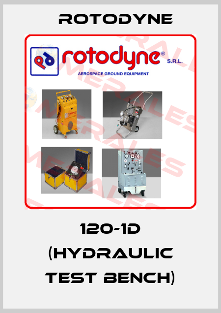120-1D (Hydraulic test bench) Rotodyne