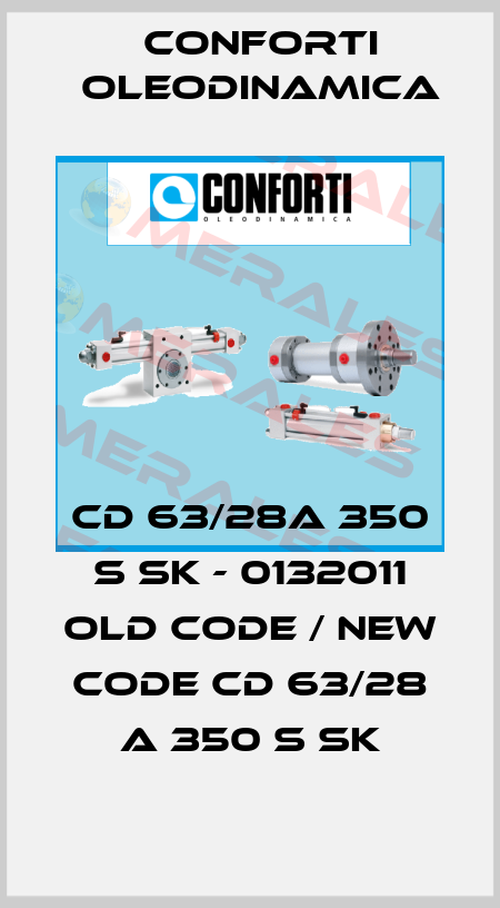CD 63/28A 350 S SK - 0132011 old code / new code CD 63/28 A 350 S SK Conforti Oleodinamica
