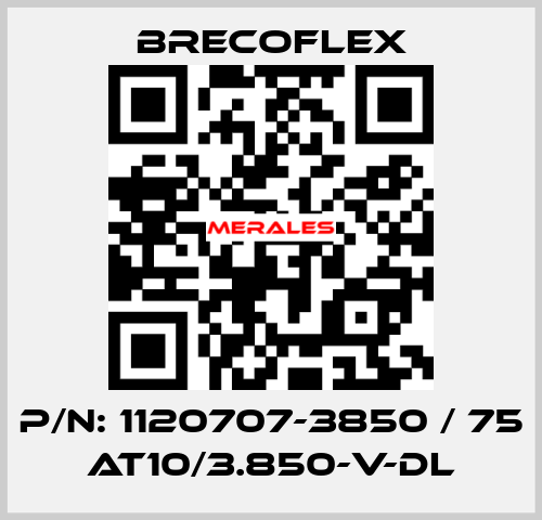 P/N: 1120707-3850 / 75 AT10/3.850-V-DL Brecoflex