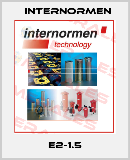 E2-1.5 Internormen