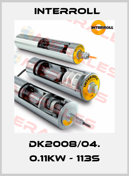DK2008/04. 0.11kw - 113S Interroll