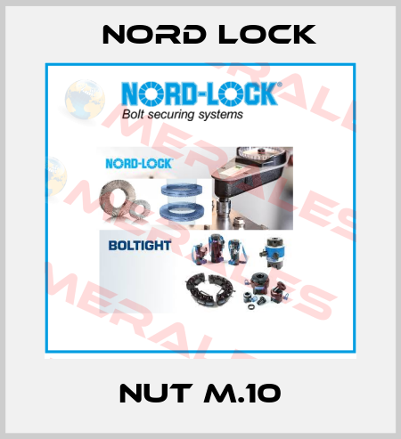 NUT M.10 Nord Lock