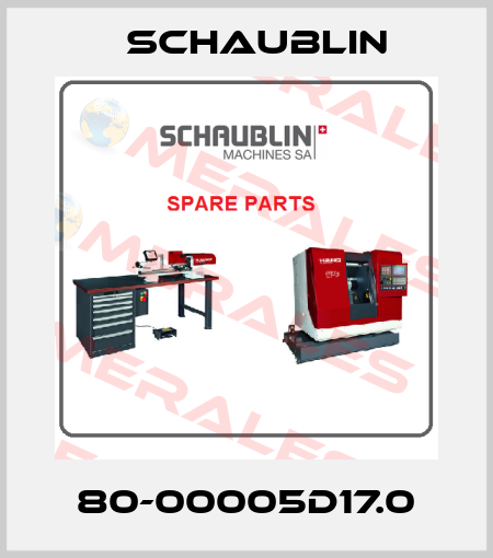 80-00005D17.0 Schaublin