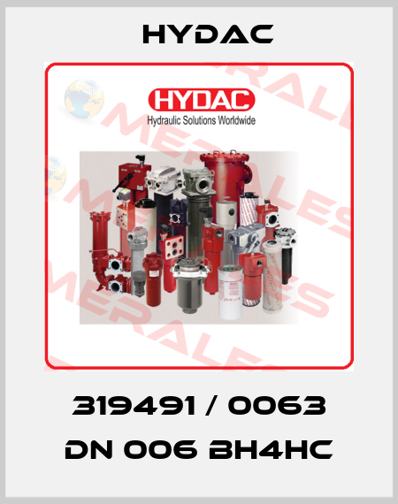 319491 / 0063 DN 006 BH4HC Hydac