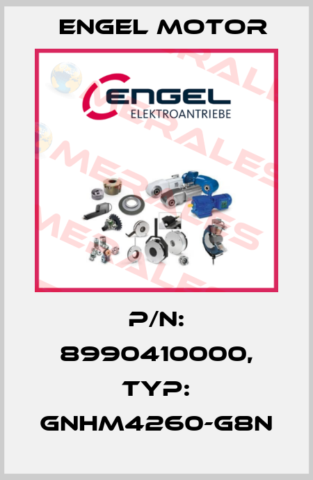 P/N: 8990410000, Typ: GNHM4260-G8N Engel Motor