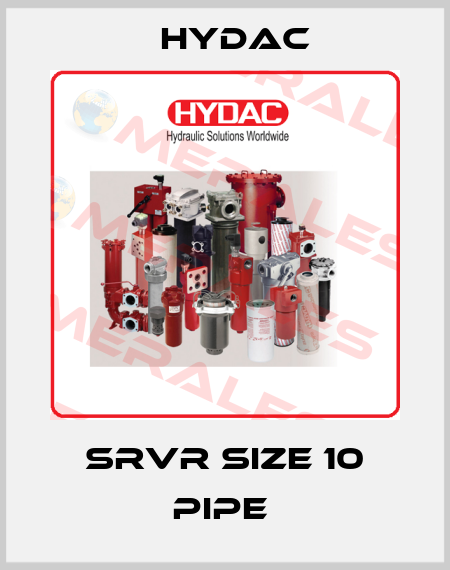 SRVR size 10 Pipe  Hydac