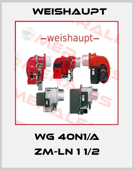 WG 40N1/A ZM-LN 1 1/2 Weishaupt