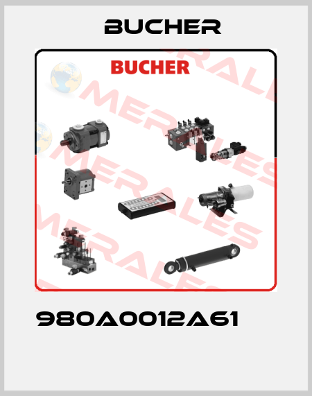 980A0012A61           Bucher