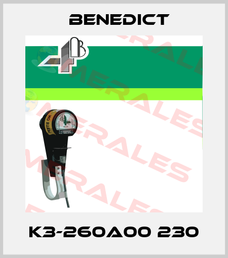 K3-260A00 230 Benedict