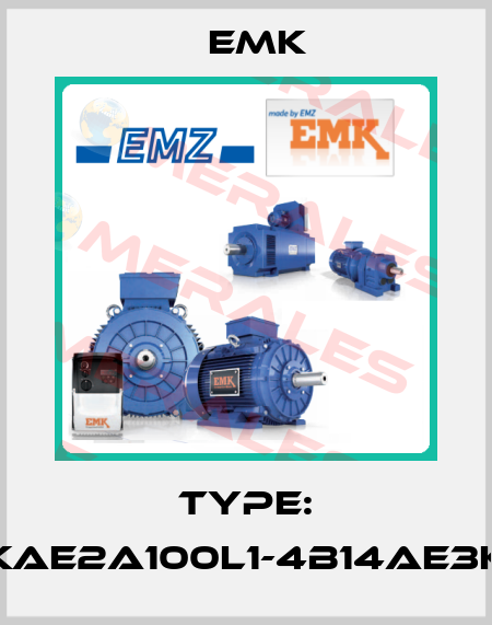 Type: KAE2A100L1-4B14AE3K EMK