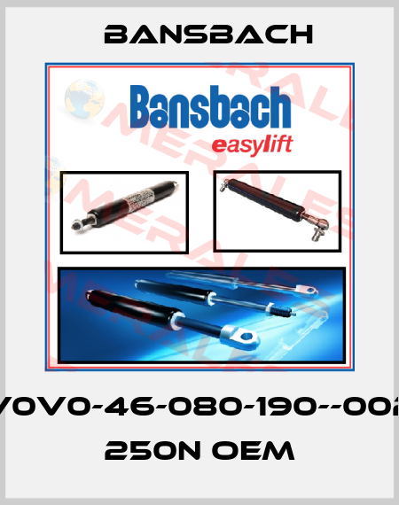 V0V0-46-080-190--002 250N OEM Bansbach