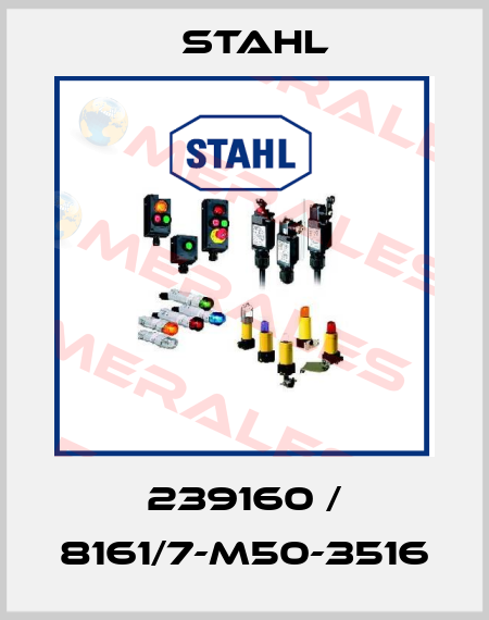 239160 / 8161/7-M50-3516 Stahl