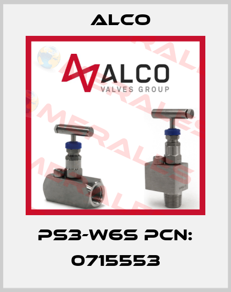 PS3-W6S PCN: 0715553 Alco