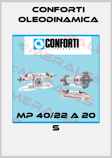 MP 40/22 A 20 S Conforti Oleodinamica
