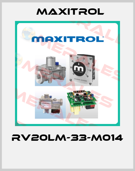 RV20LM-33-M014  Maxitrol
