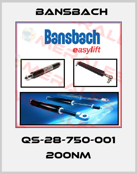  QS-28-750-001 200NM Bansbach