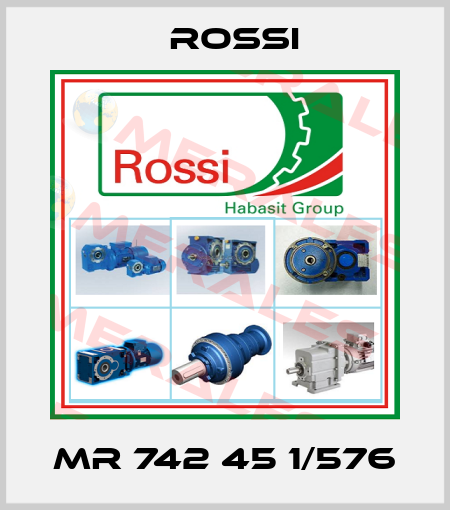 MR 742 45 1/576 Rossi
