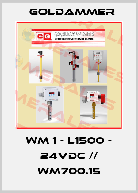 WM 1 - L1500 - 24VDC // WM700.15 Goldammer