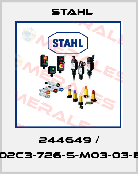 244649 / 8602C3-726-S-M03-03-E03 Stahl