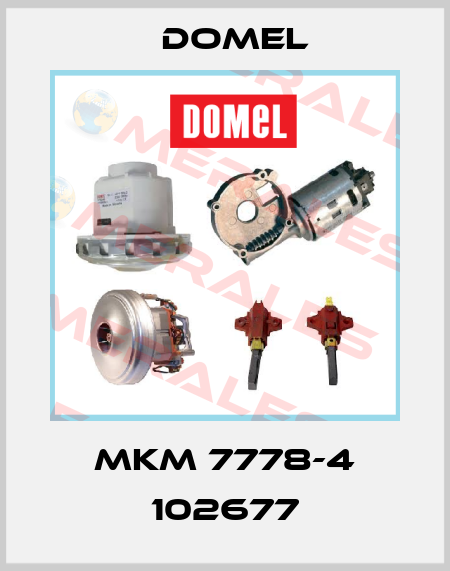 MKM 7778-4 102677 Domel