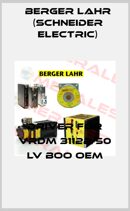 driver for VRDM 31122/50 LV BOO OEM Berger Lahr (Schneider Electric)