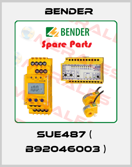 SUE487 (  B92046003 ) Bender