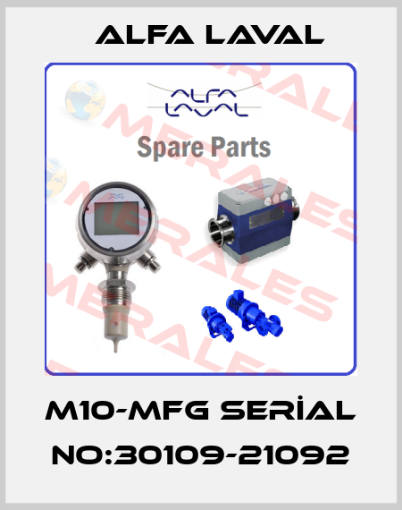 M10-MFG SERİAL NO:30109-21092 Alfa Laval