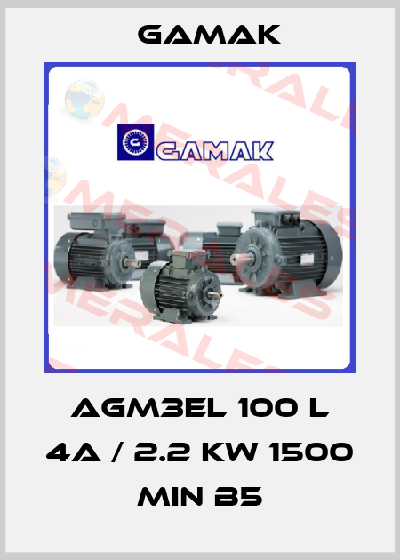 AGM3EL 100 L 4a / 2.2 KW 1500 MIN B5 Gamak