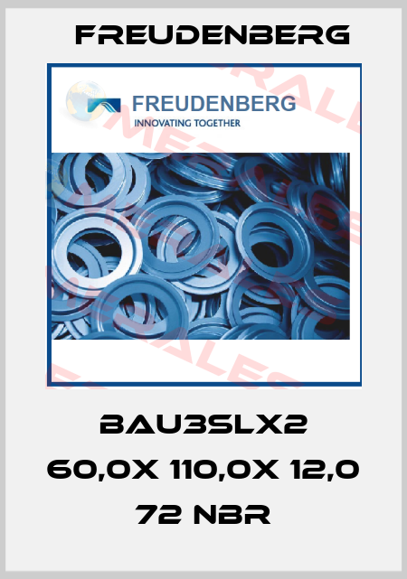 BAU3SLX2 60,0X 110,0X 12,0 72 NBR Freudenberg