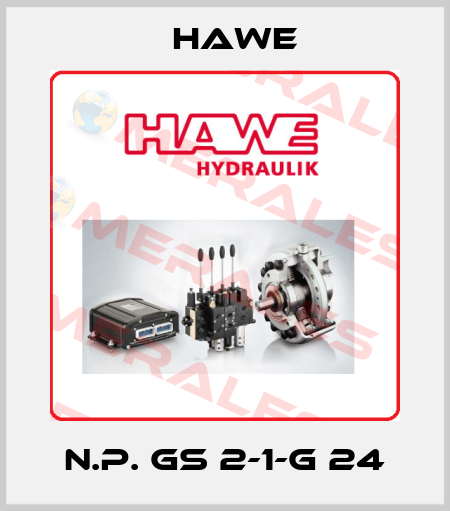 N.P. GS 2-1-G 24 Hawe