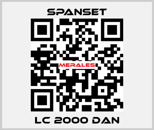 LC 2000 daN SpanSet