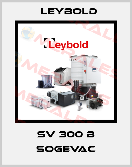 SV 300 B SOGEVAC Leybold