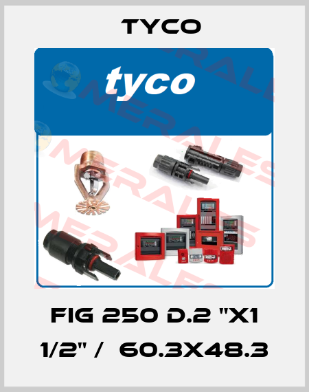 FIG 250 d.2 "x1 1/2" /  60.3x48.3 TYCO