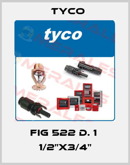 FIG 522 d. 1  1/2"x3/4" TYCO