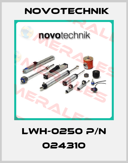 LWH-0250 P/N 024310 Novotechnik