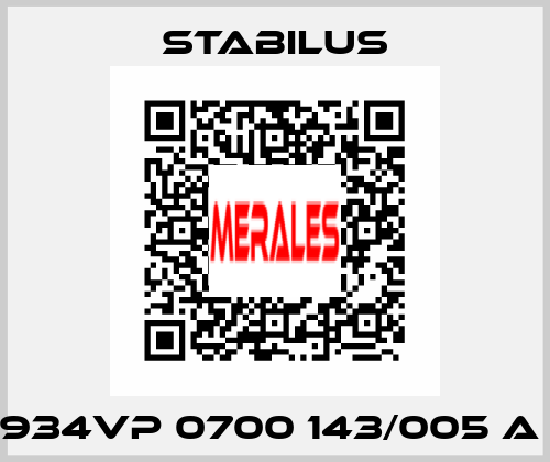 2934VP 0700 143/005 A 5 Stabilus