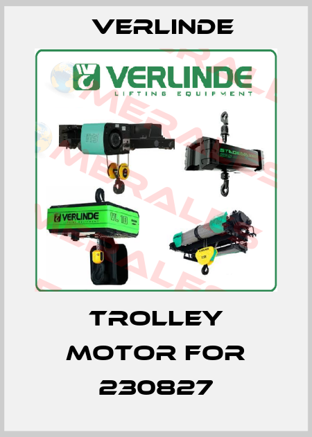 trolley motor for 230827 Verlinde