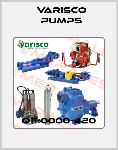 Q11-0000-420 Varisco pumps
