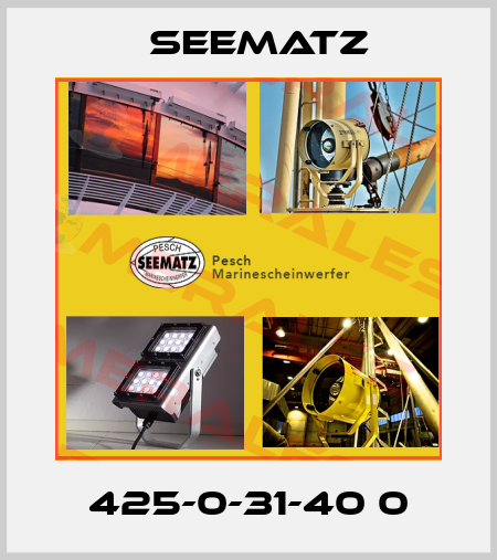 425-0-31-40 0 Seematz