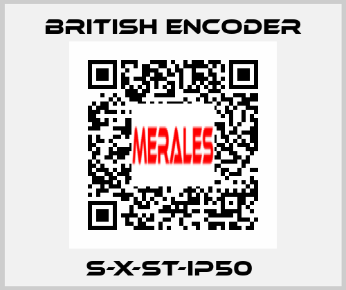 S-X-ST-IP50  British Encoder