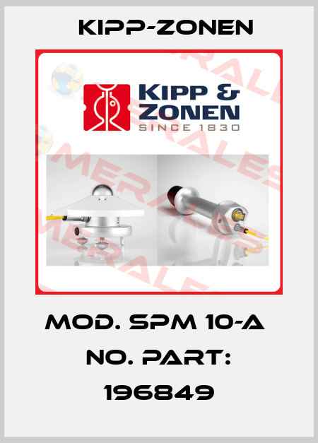 Mod. SPM 10-A  No. part: 196849 Kipp-Zonen