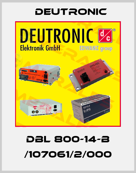 DBL 800-14-B /107061/2/000 Deutronic