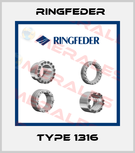 TYPE 1316 Ringfeder