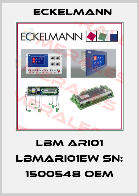 LBM ARI01 LBMARI01EW sn: 1500548 OEM Eckelmann