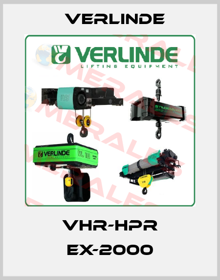 VHR-HPR Ex-2000 Verlinde