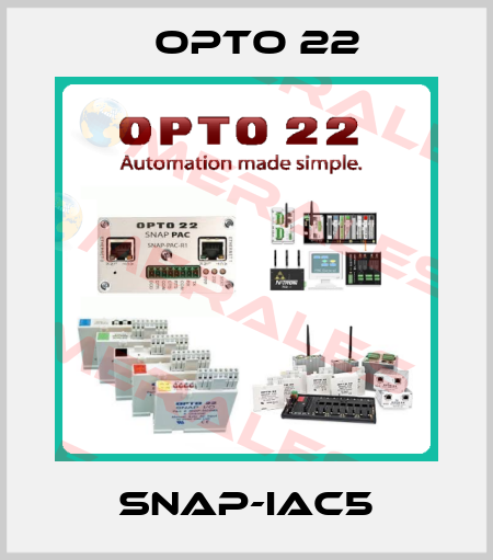 SNAP-IAC5 Opto 22