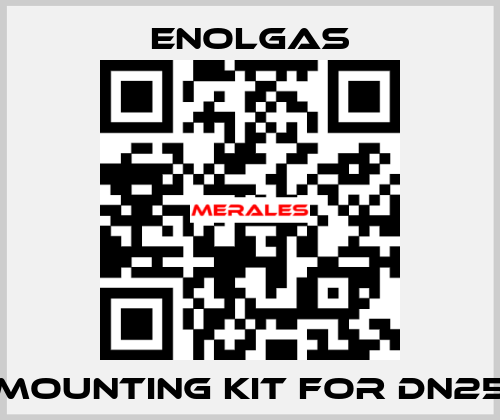 mounting kit for DN25 Enolgas