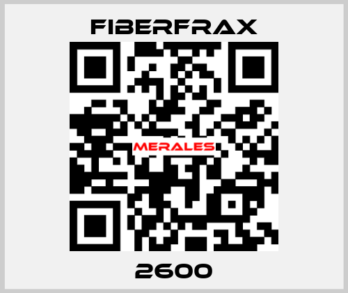 2600 Fiberfrax